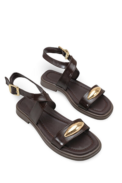 Riccon Women's Sandals 00121007 Brown Rustic