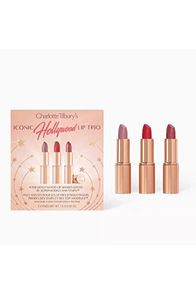 CHARLOTTE Iconic Hollywood Lip Trio