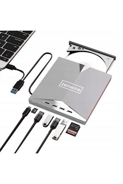 zenwire ® H61 Unitate DVD externă 7 în 1