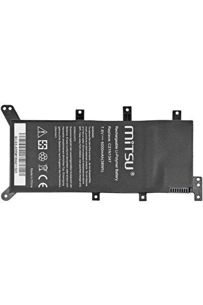 MITSU BATTERY BC/AS-A555 (ASUS 5000 MAH 38 WH)