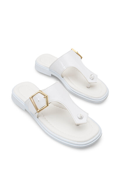 Riccon Ženske papuče Papuče 0012901 Bela Rustika