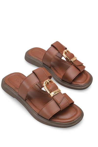 Riccon Women's Slipper 0012284 Brown Skin