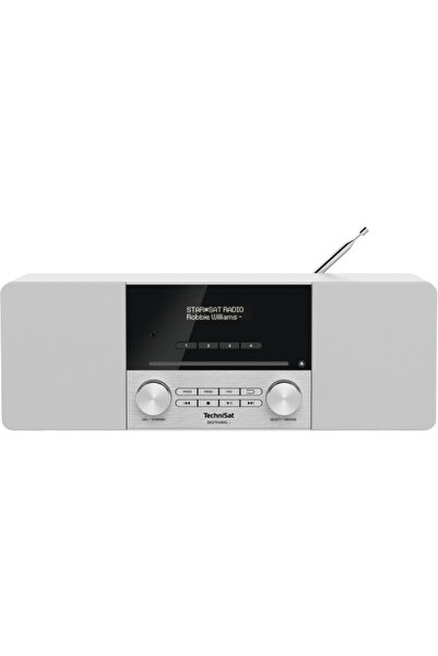 TECHNİSAT DIGITRADIO 3, DAB+ și FM, Bluetooth, Port USB, Unitate CD, 20 W, Alb