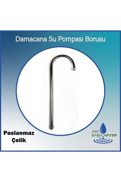Saatistan Paslanmaz Çelik Damacana Su Pompası Borusu Yedek Parça