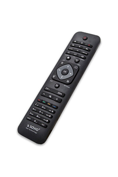 Savio Universal remote control RC-10, for Philips Smart TV, Infrared