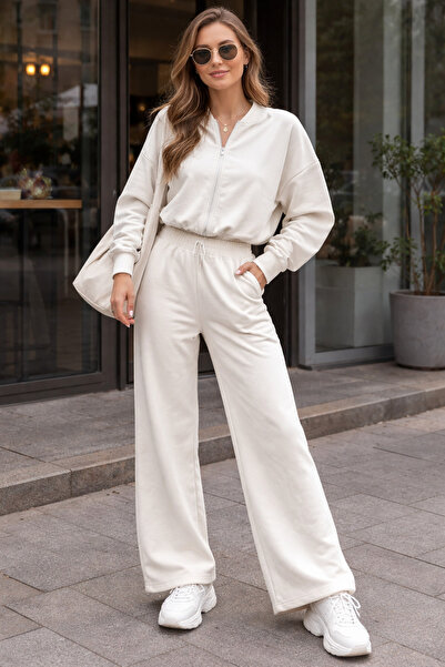 Peppermint Women's tracksuit blouse pants set