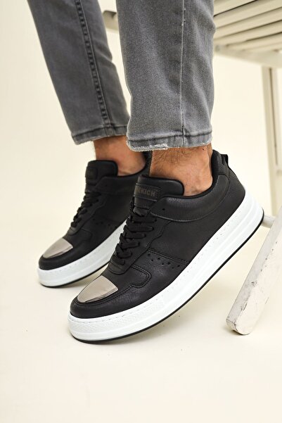 pabucmarketi Lace-Up Men's Casual Shoes Black