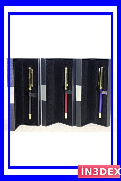 İN3DEX Metal Body Ballpoint Pen with Special Box