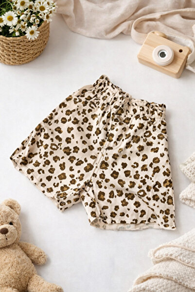Babili Leopard Shorts