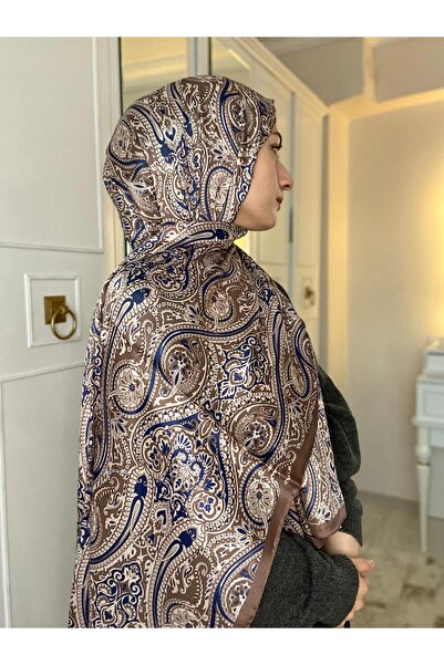 Evascarfs etnik desen soft kristal şal