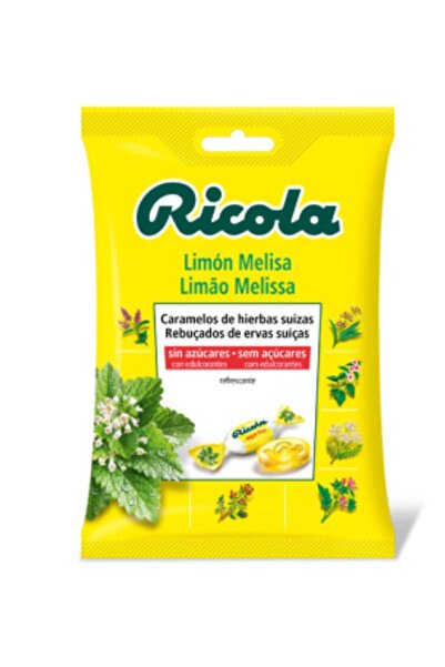 Ricola Made With Swiss Alpine Lemon Melisa Cough Drops Pastil 19 adet 75 gr