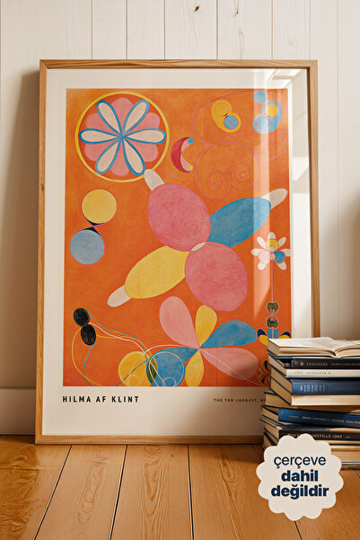 Persona Istanbul Hilma af Klint "No. 4, Youth" - Öncü Soyut Sanat Posteri (Çe...