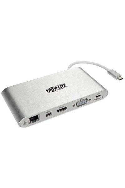 Tripp Lite Stație de andocare USB-C U442-DOCK1-B cu afișaj dual/1xHDMI 2.0/1x...