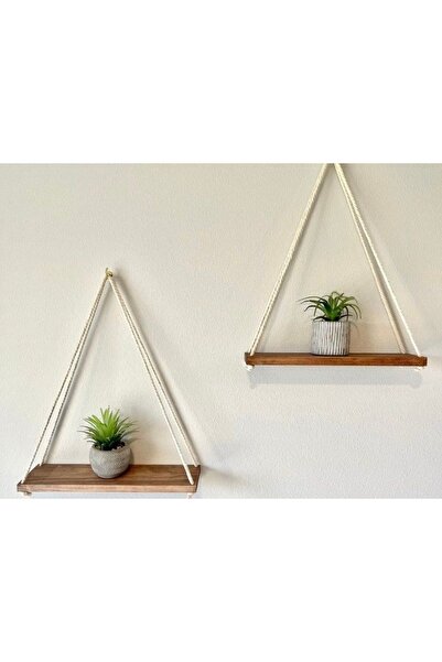 MİPOY Ahşap Çam Dekoratif Raf