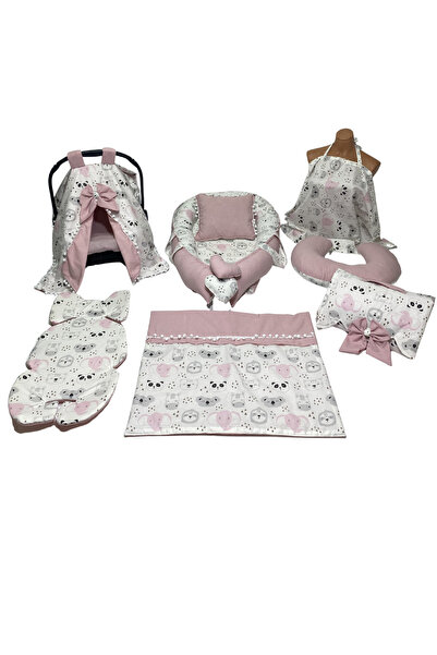 Happy Baby Dikiş Atölyesi 10’lu Babynest Anne Yanı Puset Örtüsü Alt Açma Emzi...