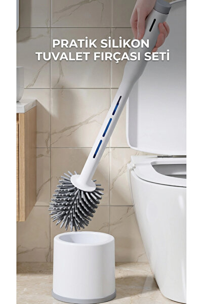 lowell home Silikonska četka za toalet sa rezervoarom za deterdžent