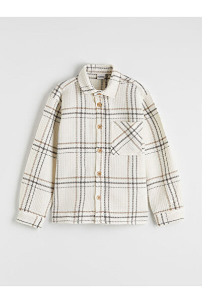LC Waikiki I Checked Embroidered Long Sleeve Boys' Shirt from Freezen Store