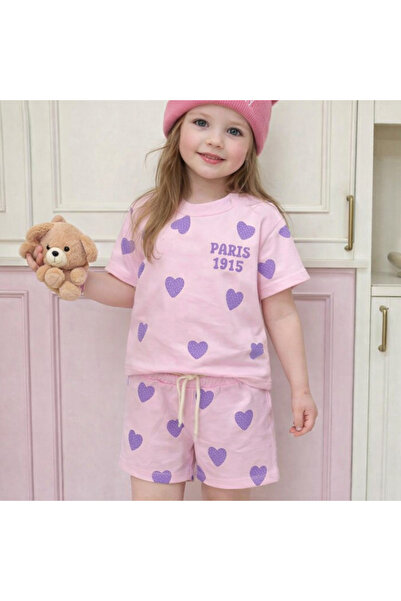 LADİN Letnji dvodelni set sa premazom Mickey Gornji i donji deo 100% pamuk