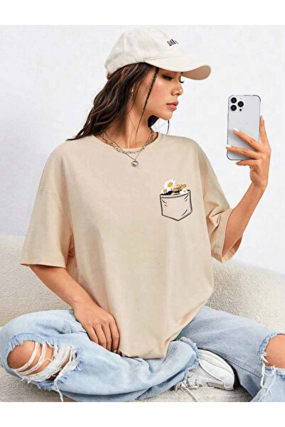 Boi basic cu imprimeu / fără imprimeu Unisex Casual supradimensionat Boyfiren...