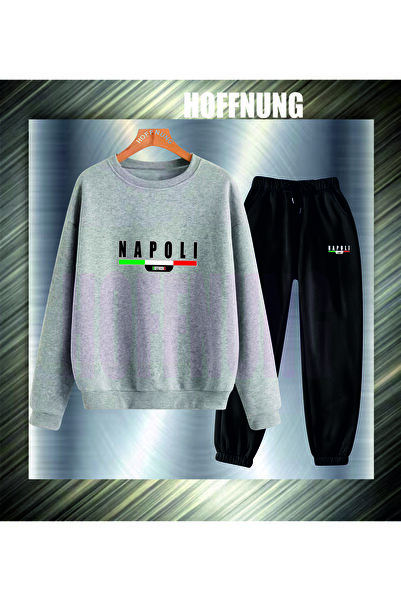 HOFFNUNG Unisex Casual Tracksuit Set Napoli Hoffning Outdoor Full Zip