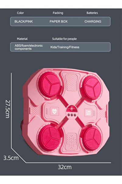 Rally آلة ملاكمة موسيقية للكبار والصغار