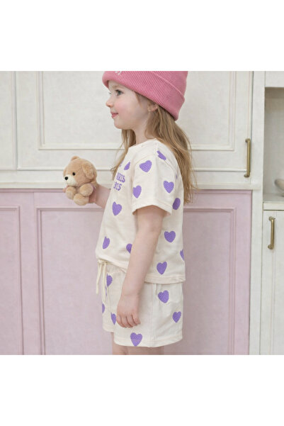 LADİN Letnji dvodelni set sa premazom Mickey Gornji i donji deo 100% pamuk