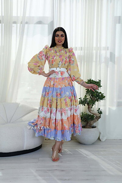 Warazan فستان مشجر براند مميز
