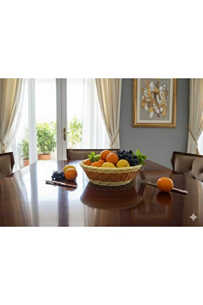 HUTUL AL JAZIRA basket of bread and vegetables 30cm