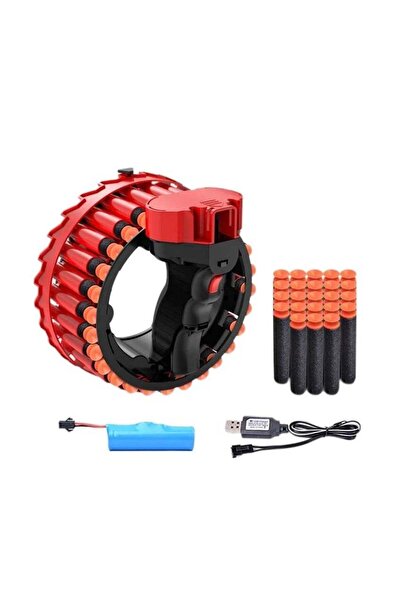 Rally Soft EVA Bullet Toy Gun for Kids and Adults - USB Charging, Built-in Ba...