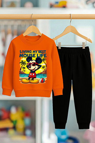 BookOrBook Mouse Life 100% pamuk Premium kvalitetni set dečjih trenerki