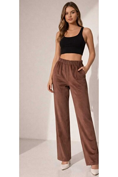 DağdevirenTekstil Women's Velvet Bottoms