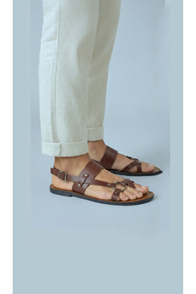 Bostini Handmade Special Design Leather Sandals