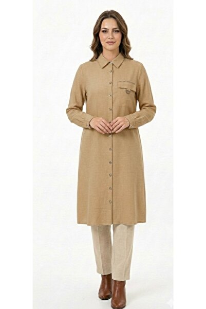 Furkan Giyim Butik keten tunik