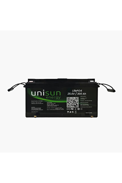 Unisun 25.6V 300A Lityum Akü Lifepo4