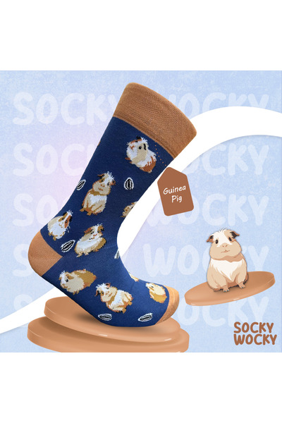 Socky Wocky Unisex Cotton socks with Printed