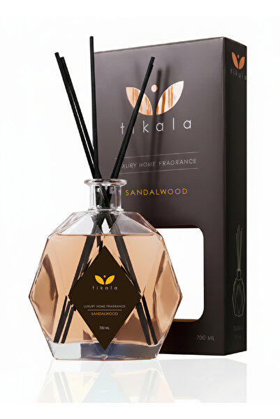 tikala Bambu Çubuklu Kristal Oda Kokusu Odunsu Sandal 700 ML - LUXURY Home Fr...