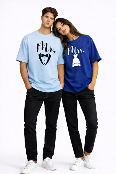 NEVERMIND Dragi par, gospodin i gospođa, odgovarajuće majice, brak, veridba, ...