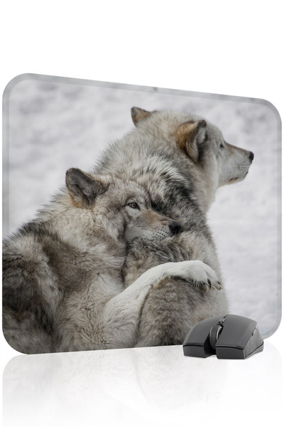 mousepad bastir Bozkurt Αντιολισθητικό Ραμμένο λαστιχένιο mousepad παιχνιδιών...