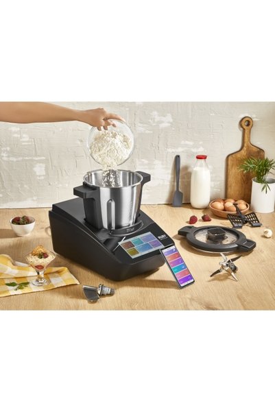 Zilan Robot bucatarie multifunctional ZLN9341, 1700W, 4.7l, ecran touch 7", WiFi, 18 functii, 550+ retete