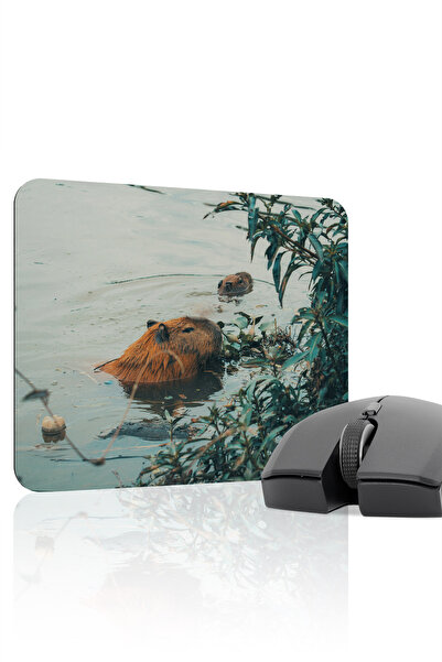 mousepad bastir Mousepad pentru jocuri Capybara antialunecare din cauciuc cus...