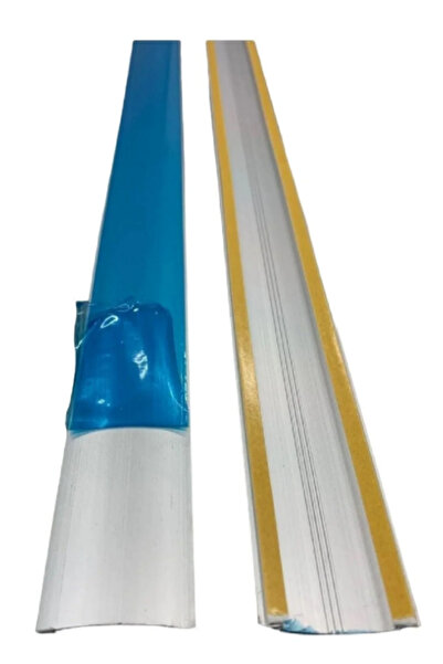 e-meta Alüminyum Bantlı Kapı Eşik Profili / Kapı Altı Çitası/parke Çıtası 80 Cm