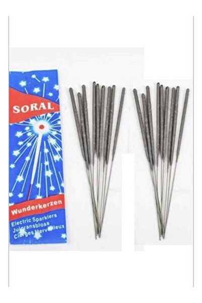 Sural Sural Stars Sparkling Candle Set, 20 Pieces