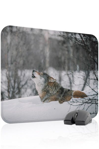 mousepad bastir Bozkurt Αντιολισθητικό Ραμμένο λαστιχένιο mousepad παιχνιδιών...