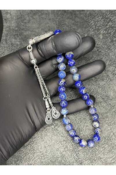 Mos Tespih High-Quality Lapis Lazuli Stone Natural Stone Prayer Beads