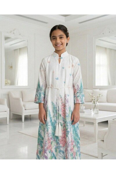 alqarat "Spring Blossom" Luxury Jalabiya