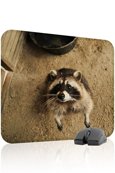 mousepad bastir Mousepad pentru jocuri Rakun antialunecare din cauciuc cusut ...