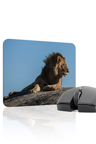mousepad bastir Aslan Non-Slip Stitched Rubber Gaming Mousepad V3 - 22X18 Gam...