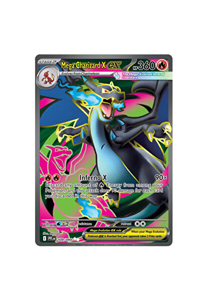 Pokemon TCG Mega Charizard x Ex - 109/094 - ME02: Phantasmal Flames (Pfl)
