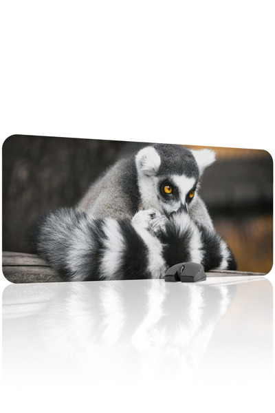 mousepad bastir لوحة ماوس الألعاب المطاطية المخيطة من ليمور مانع للانزلاق V5 ...