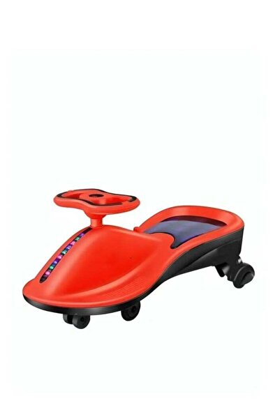 Rally Kids Ride-On Scooter with LED Wheels and Light-Up Seat - Battery-Free, ...
